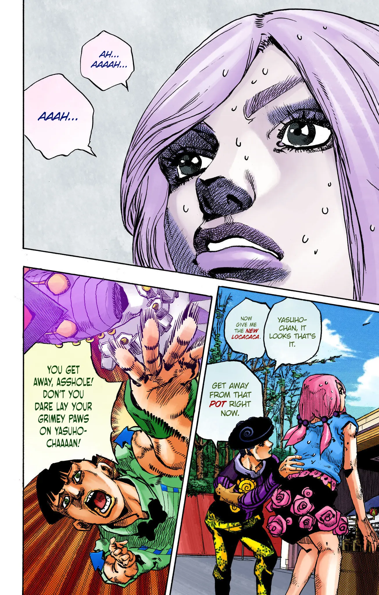 JoJo's Bizarre Adventure, Part 8: JoJolion Colored Manga — Chapter 104 — Page 27