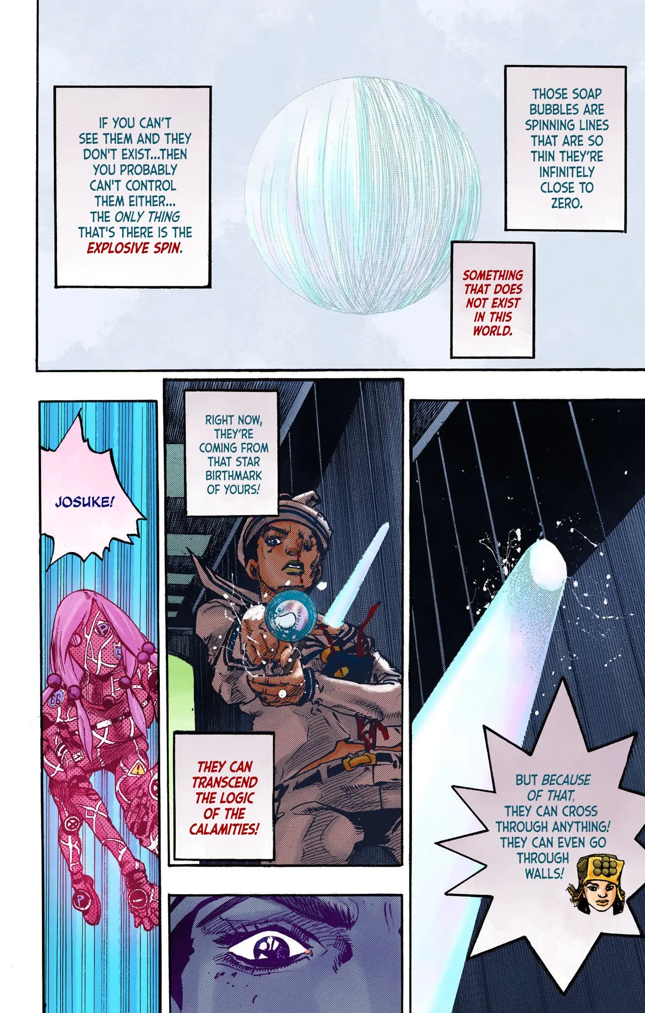 JoJo's Bizarre Adventure, Part 8: JoJolion Colored Manga — Chapter 105 — Page 6