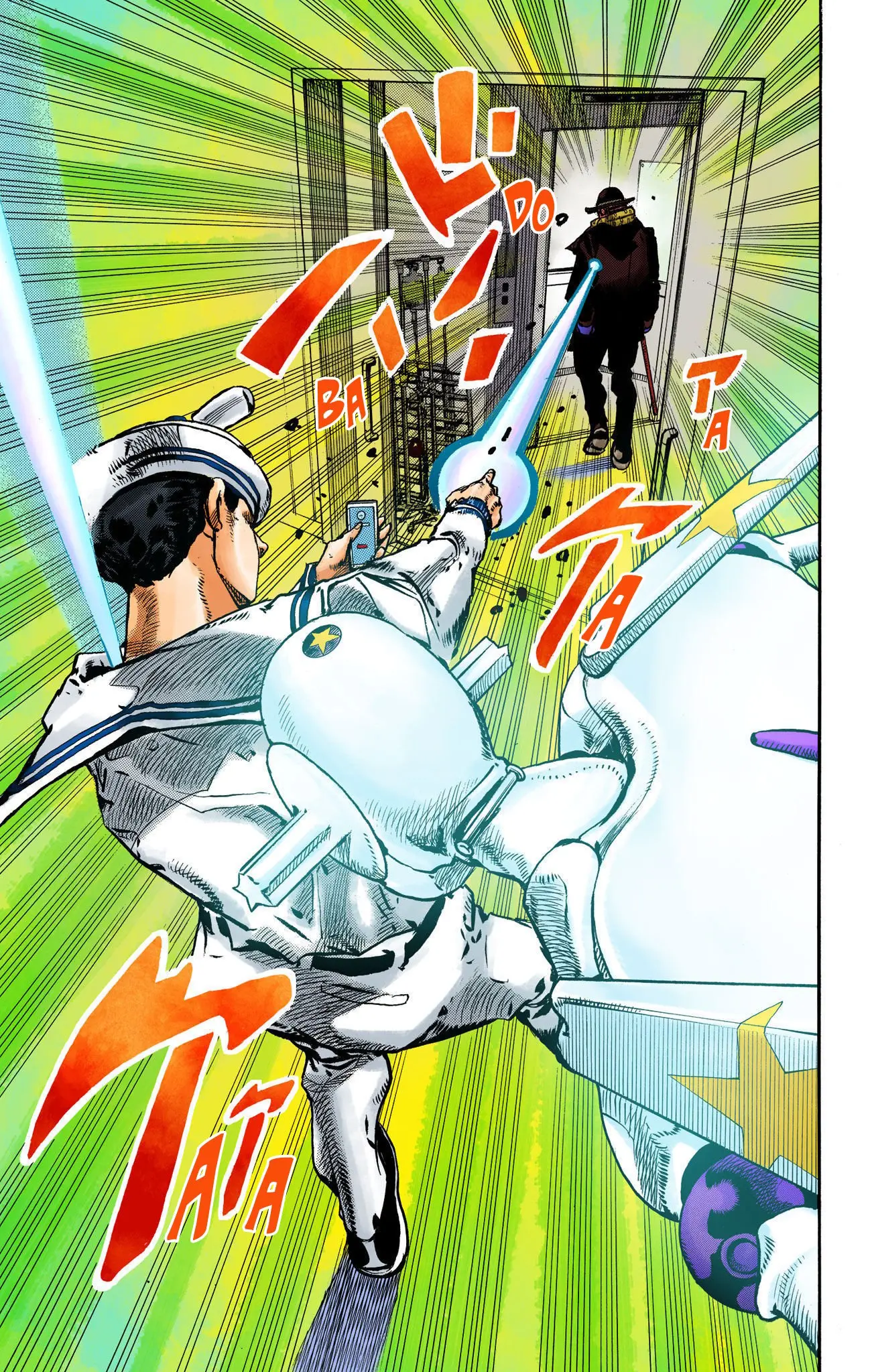 JoJo's Bizarre Adventure, Part 8: JoJolion Colored Manga — Chapter 105 — Page 7