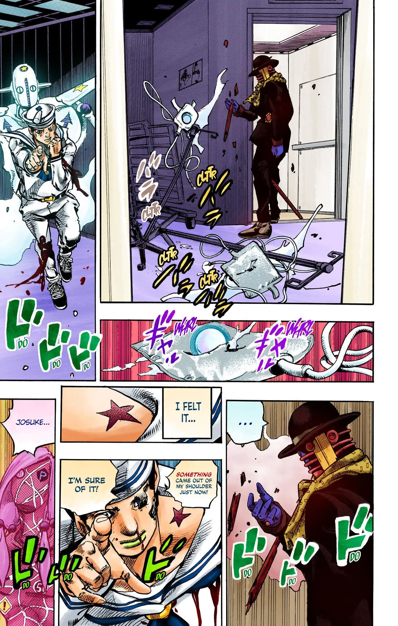 JoJo's Bizarre Adventure, Part 8: JoJolion Colored Manga — Chapter 105 — Page 9
