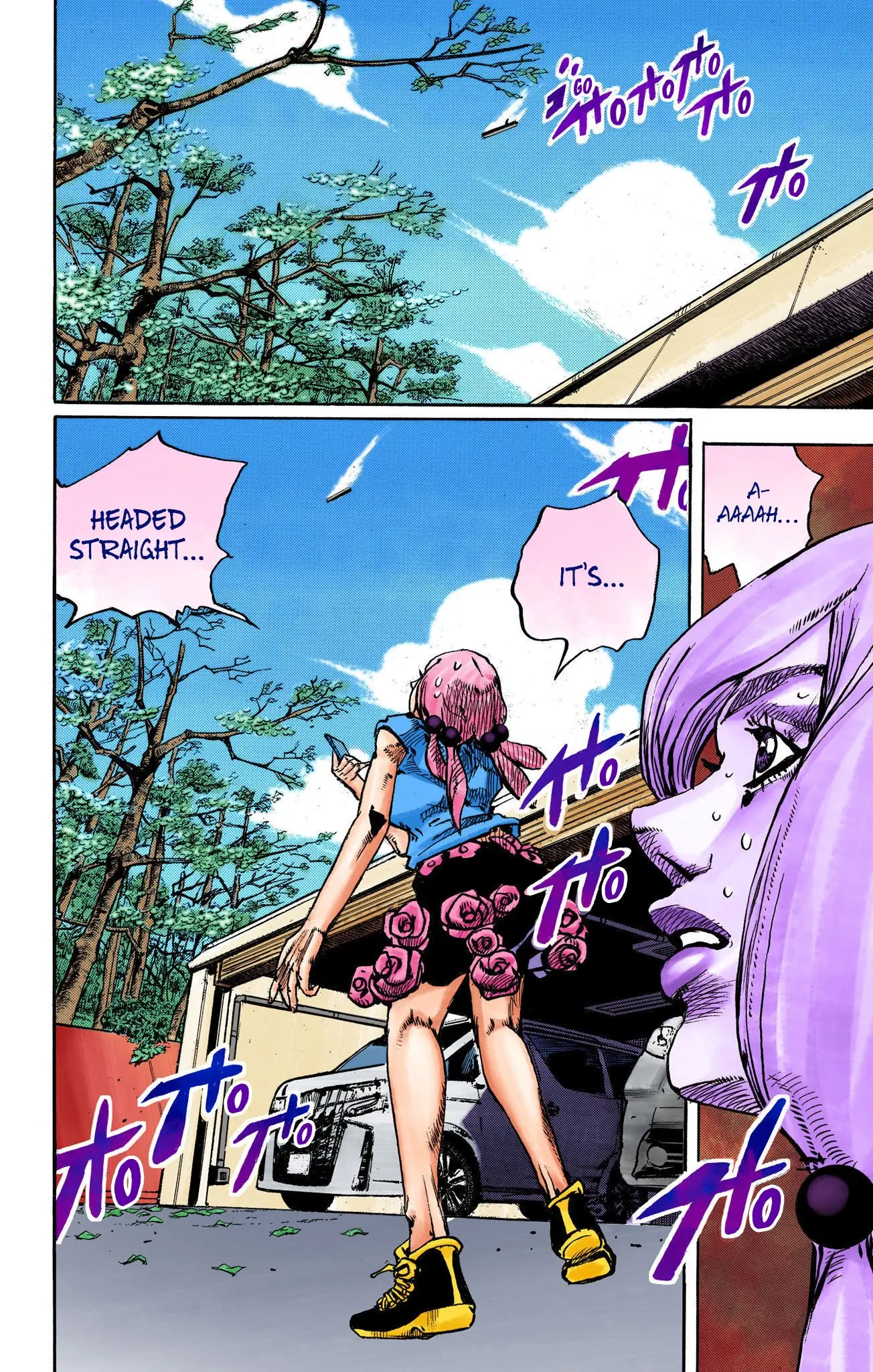 JoJo's Bizarre Adventure, Part 8: JoJolion Colored Manga — Chapter 105 — Page 18