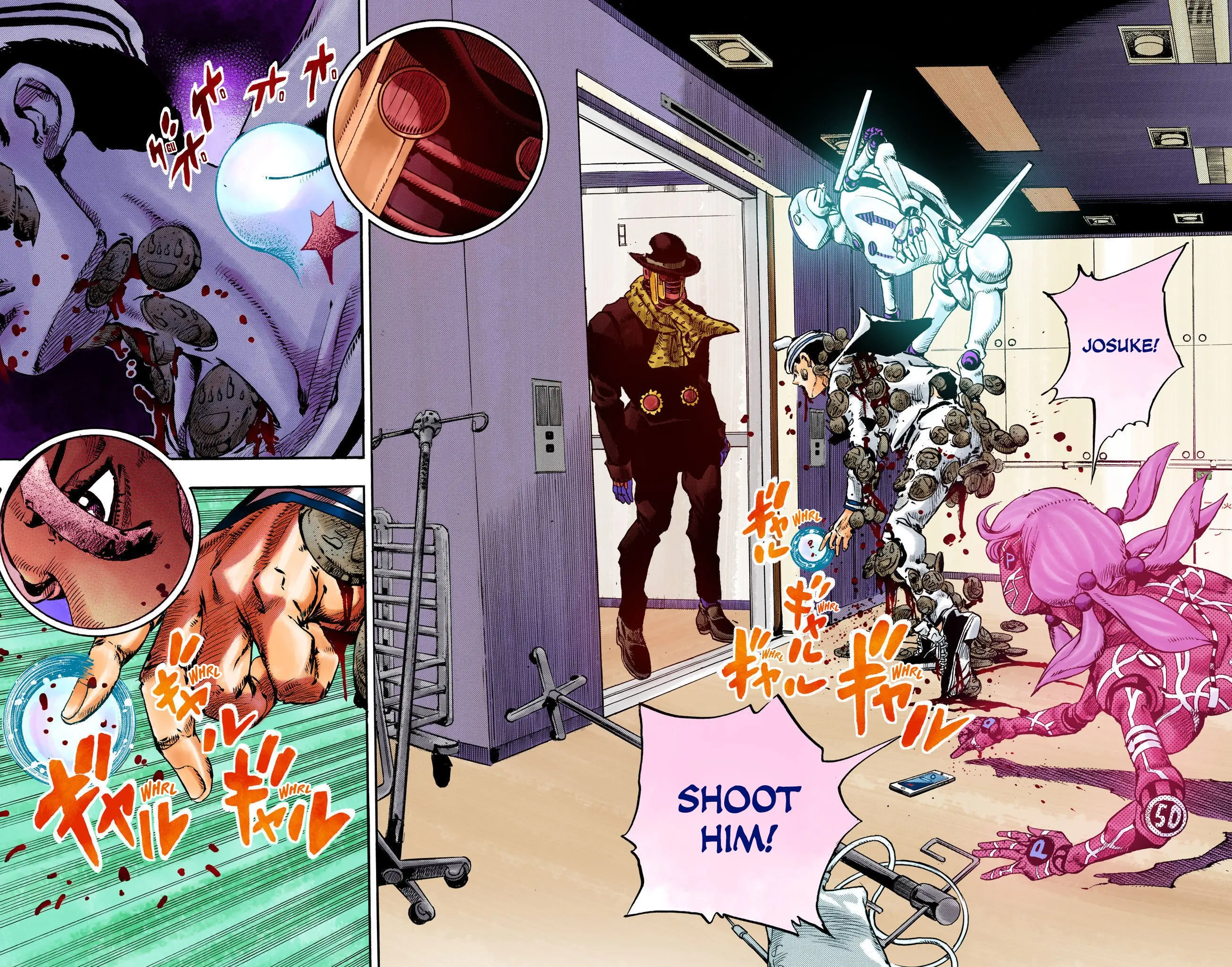 JoJo's Bizarre Adventure, Part 8: JoJolion Colored Manga — Chapter 105 — Page 26
