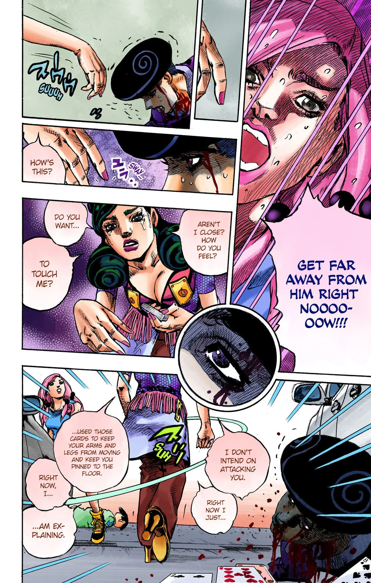 JoJo's Bizarre Adventure, Part 8: JoJolion Colored Manga — Chapter 107 — Page 28
