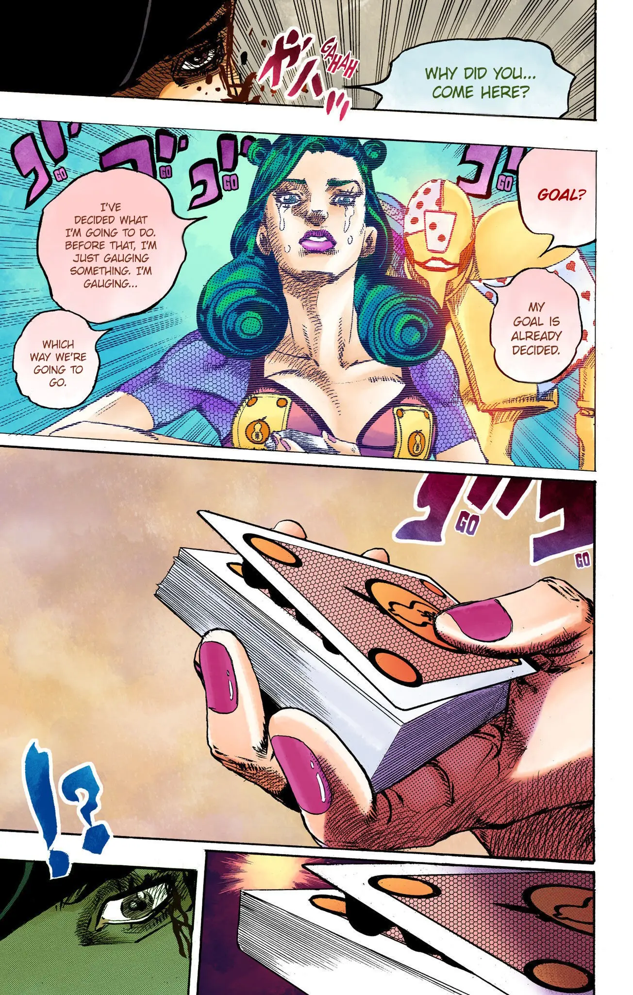 JoJo's Bizarre Adventure, Part 8: JoJolion Colored Manga — Chapter 107 — Page 31