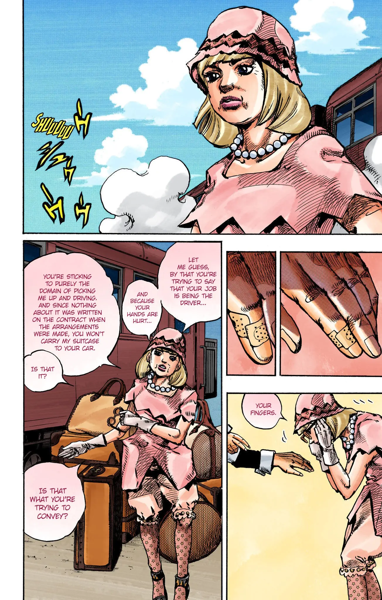 JoJo's Bizarre Adventure, Part 8: JoJolion Colored Manga — Chapter 109 — Page 4