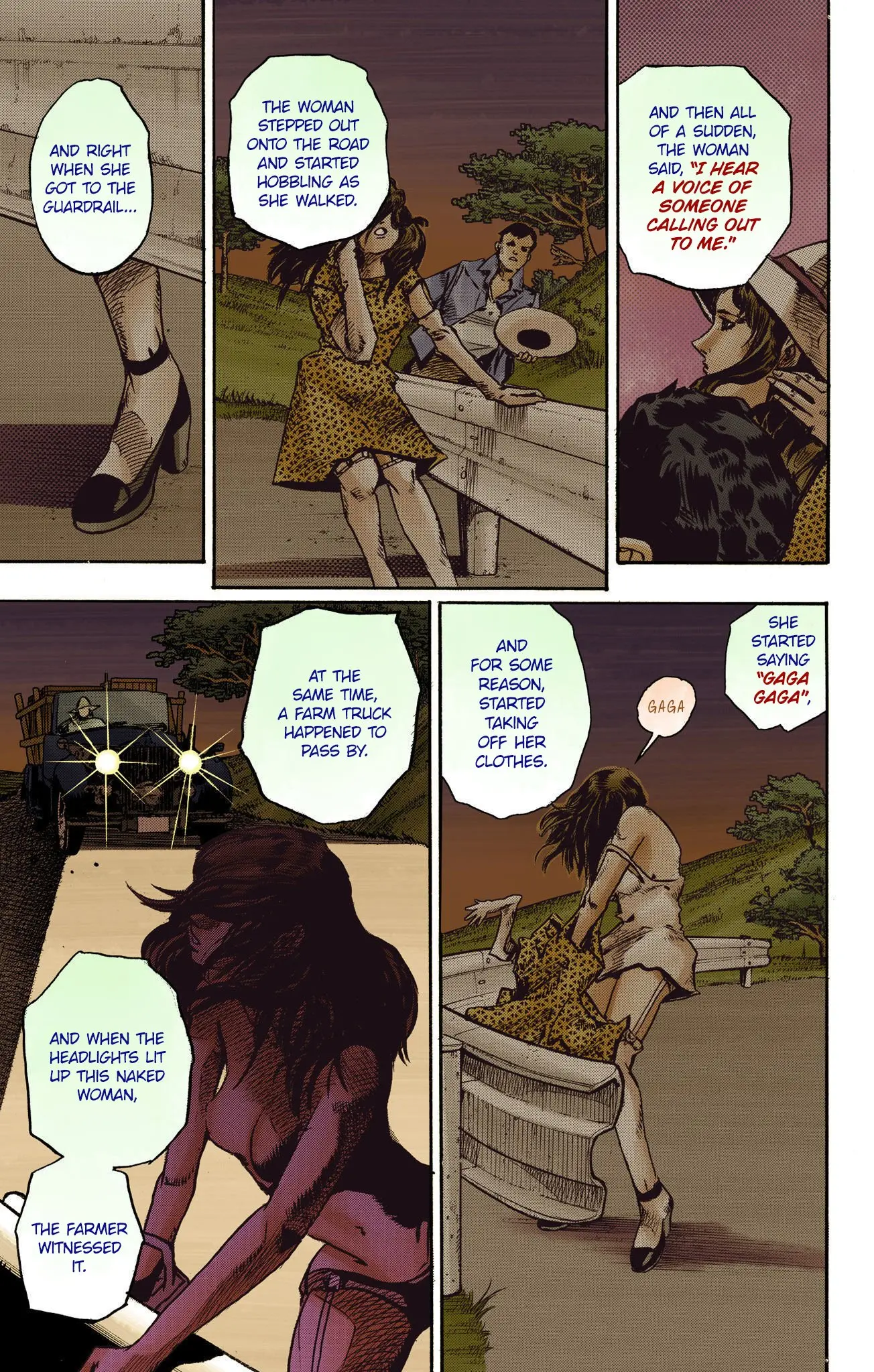 JoJo's Bizarre Adventure, Part 8: JoJolion Colored Manga — Chapter 109 — Page 13