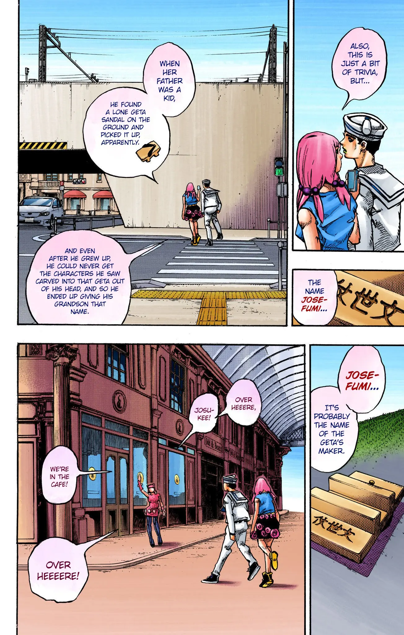 JoJo's Bizarre Adventure, Part 8: JoJolion Colored Manga — Chapter 110 END — Page 40