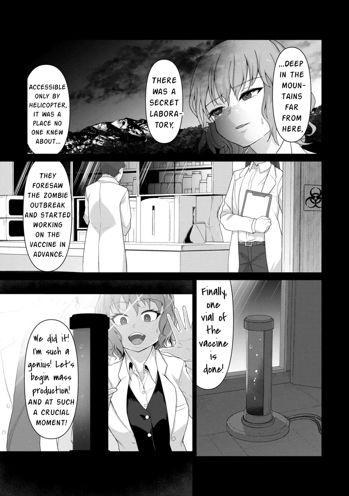 Only My Vaccine Can Save the World From Zombie Apocalypse — Chapter 1 — Page 15