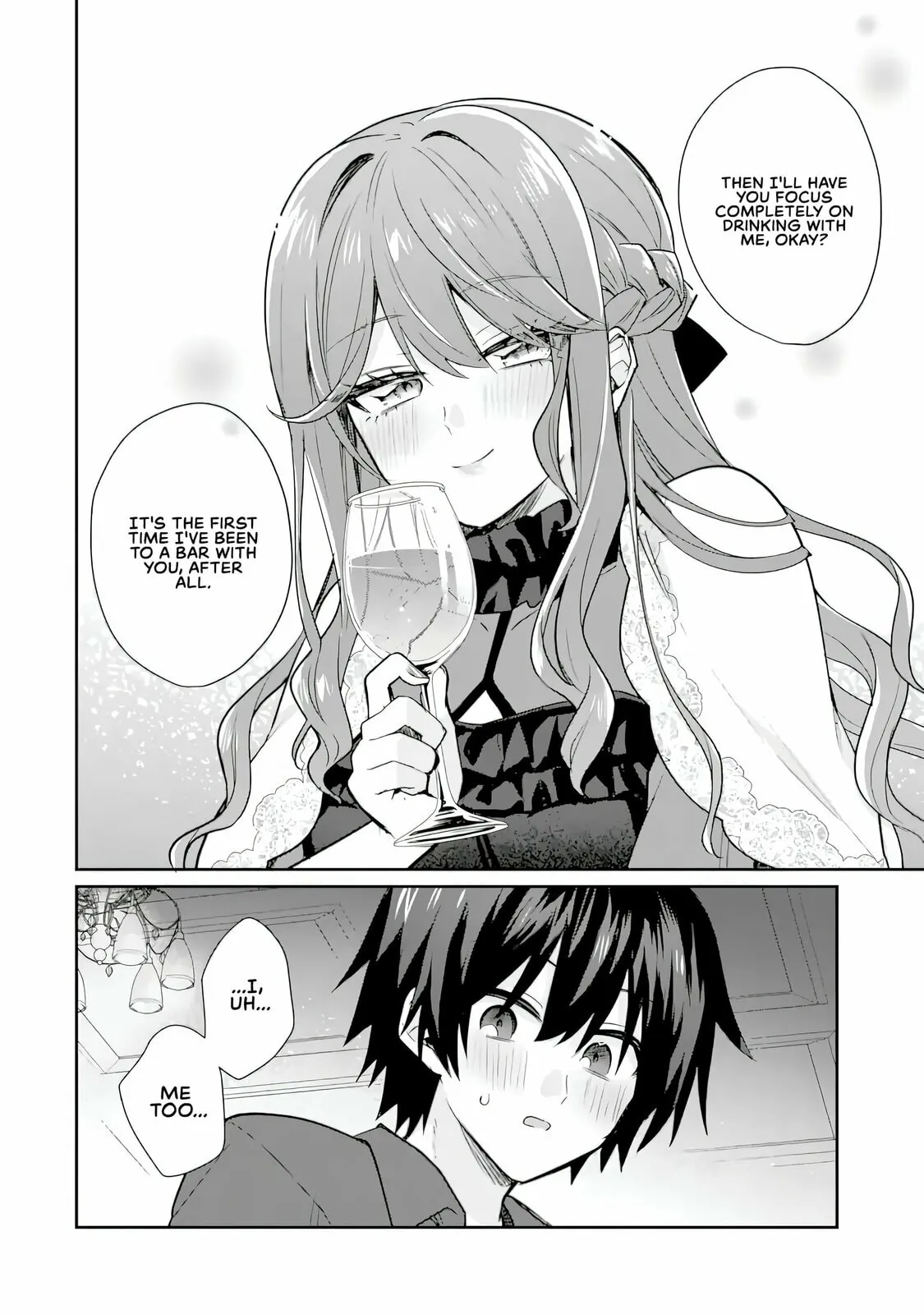 Osake to Senpai Kanojo to no Amaama Doukyo Lovecome wa Nijuusai ni Natte kara — Chapter 4.2 — Page 6