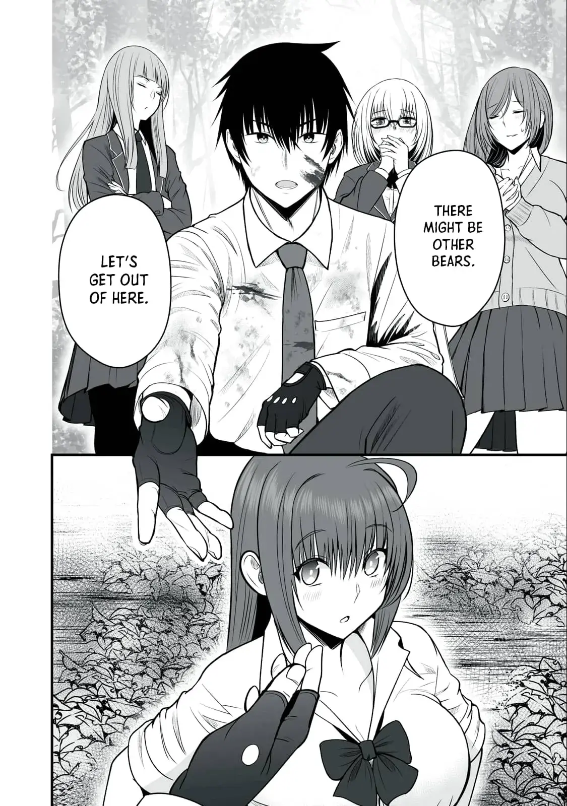 Isekai Rakuraku Survival ~Seizon Skill Kyousha no Ore ga Bishoujo Yonin to Class Mujintou Seikatsu~ — Chapter 3 — Page 10
