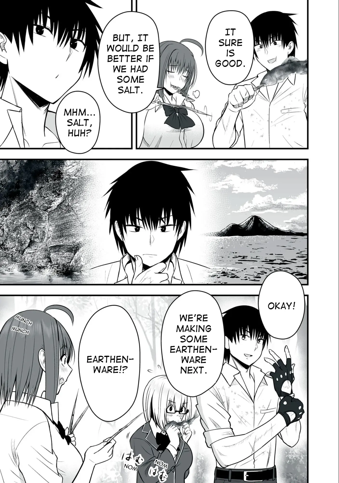 Isekai Rakuraku Survival ~Seizon Skill Kyousha no Ore ga Bishoujo Yonin to Class Mujintou Seikatsu~ — Chapter 6 — Page 15