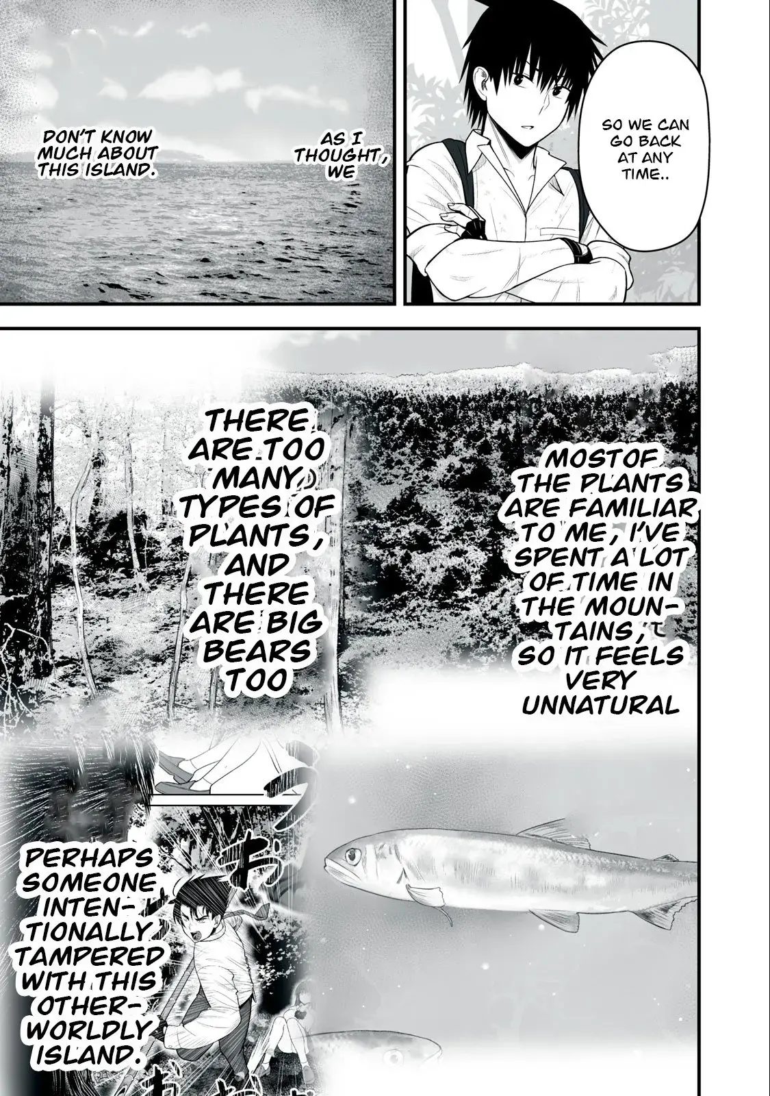 Isekai Rakuraku Survival ~Seizon Skill Kyousha no Ore ga Bishoujo Yonin to Class Mujintou Seikatsu~ — Chapter 10 — Page 5
