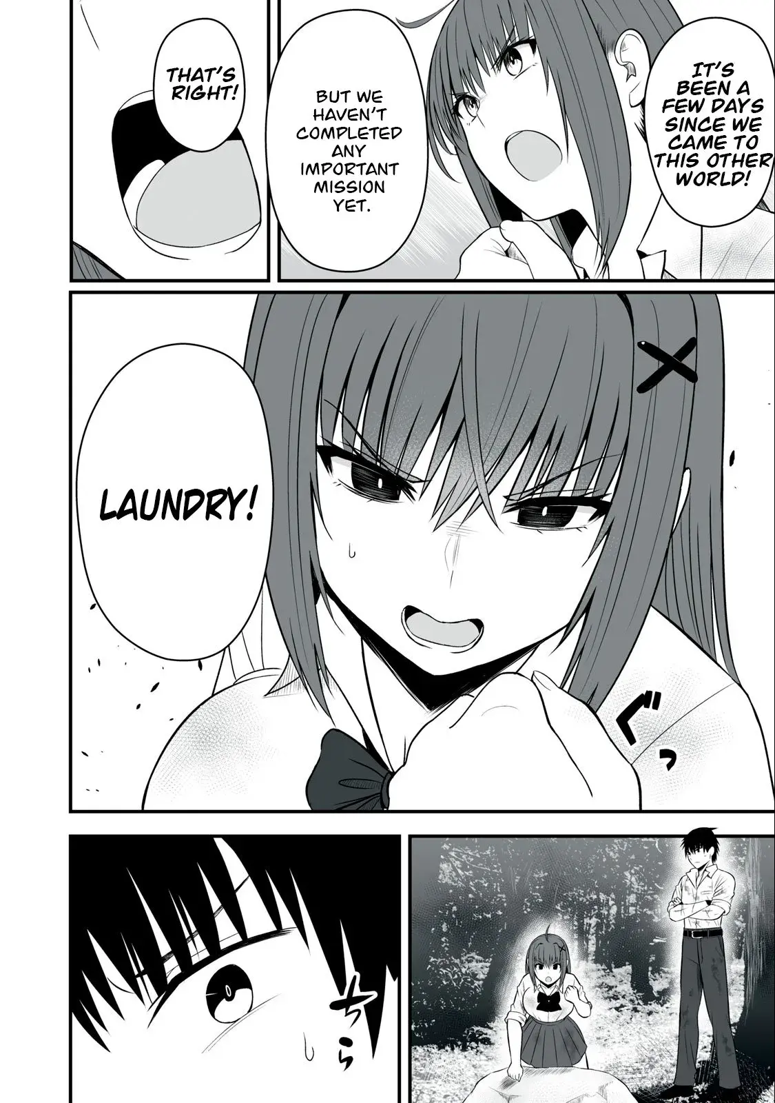 Isekai Rakuraku Survival ~Seizon Skill Kyousha no Ore ga Bishoujo Yonin to Class Mujintou Seikatsu~ — Chapter 13 — Page 2