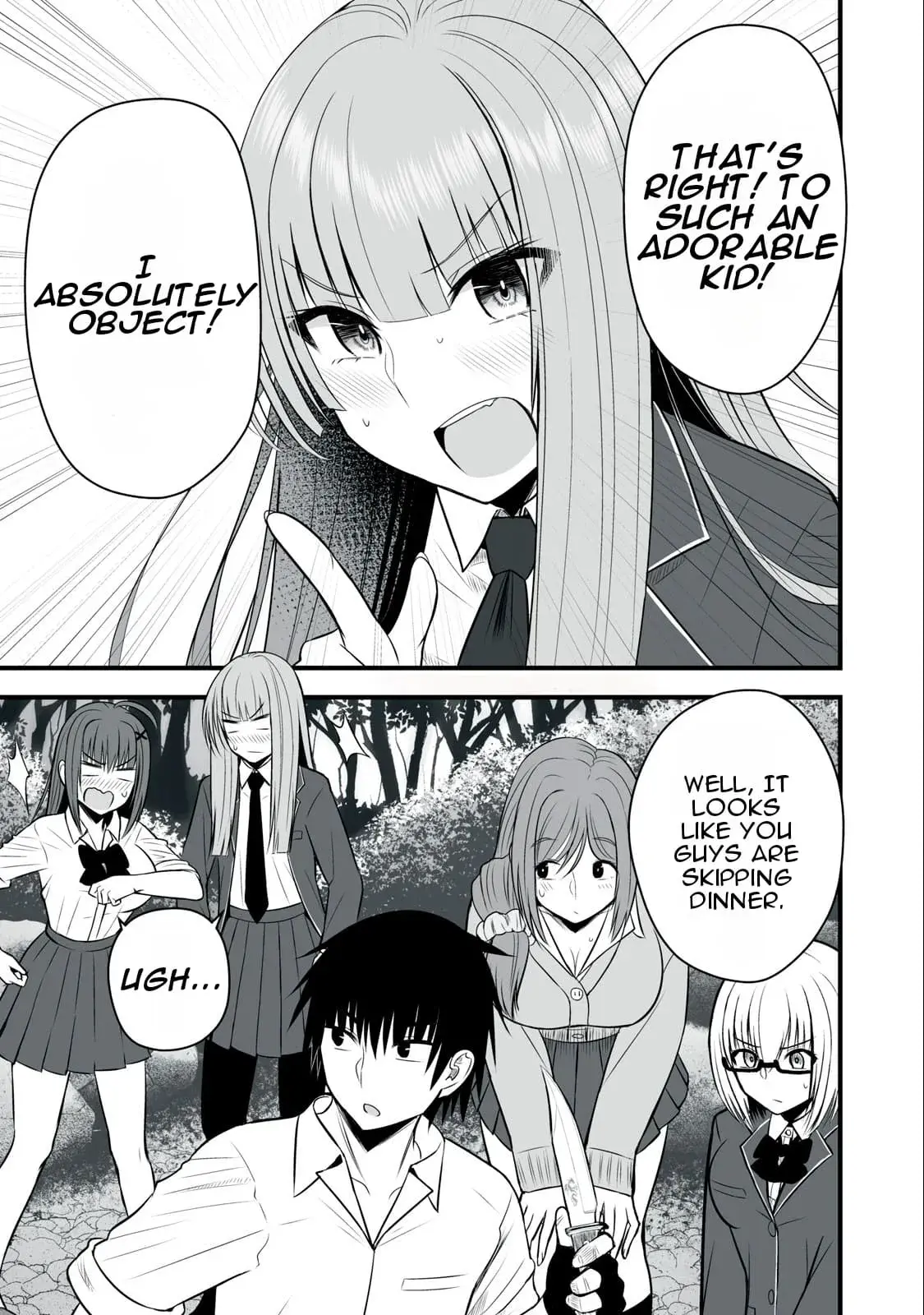Isekai Rakuraku Survival ~Seizon Skill Kyousha no Ore ga Bishoujo Yonin to Class Mujintou Seikatsu~ — Chapter 18 — Page 11