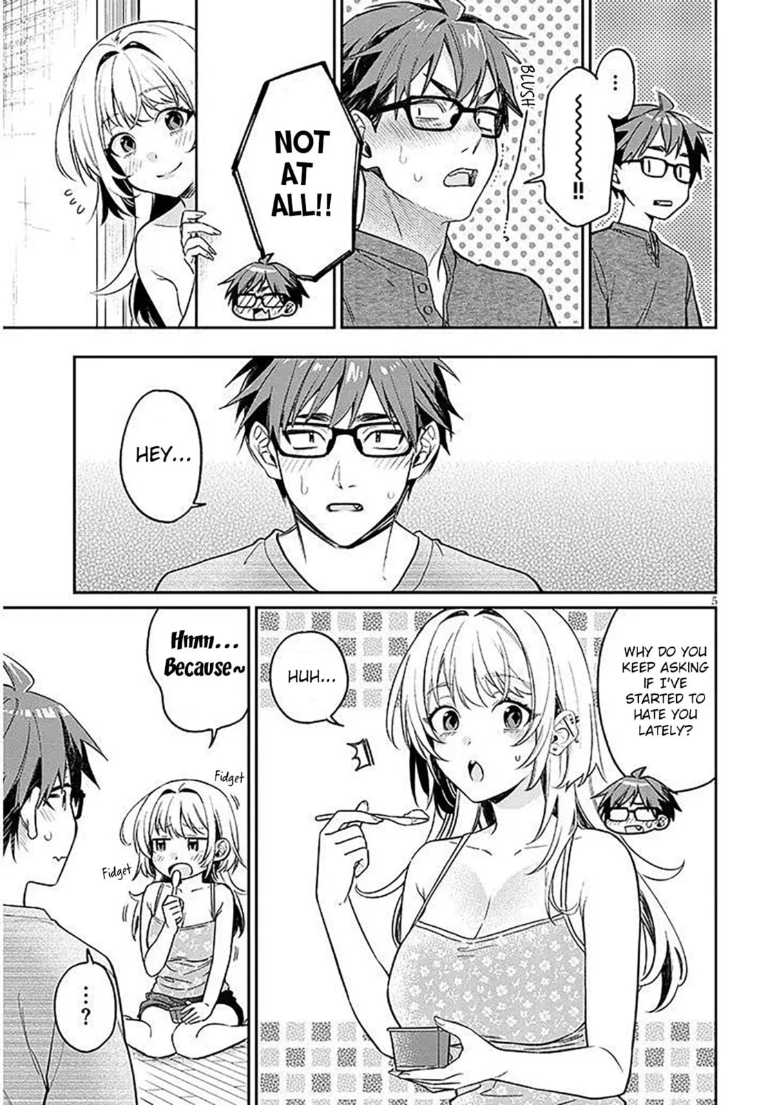 A Quirky Girl Is Inviting Me To Bed — Chapter 15.5 — Page 5
