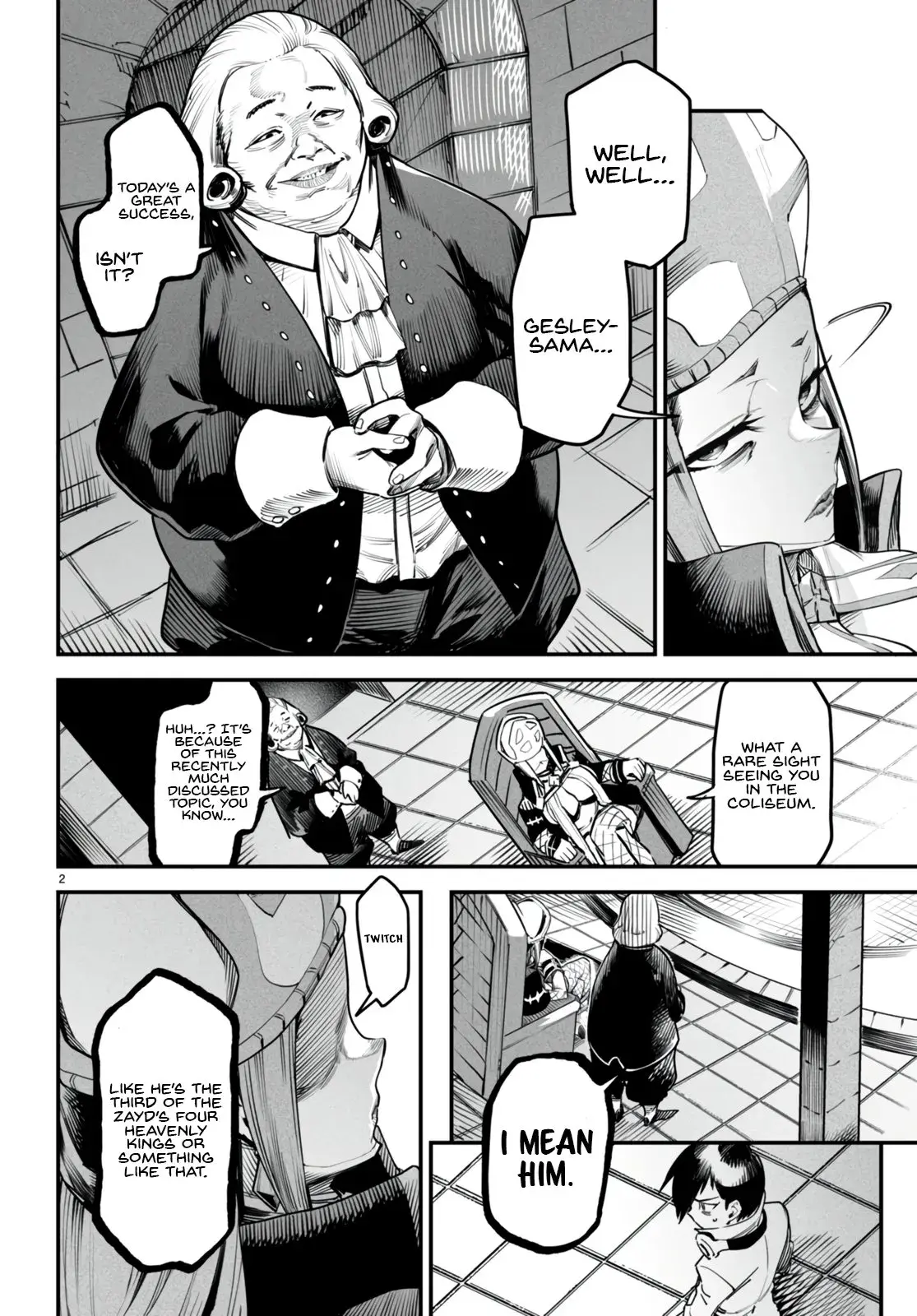 Reincarnation Coliseum: The Weakest Skill Conquers the Strongest Women and Creates a Harem — Chapter 8 — Page 2