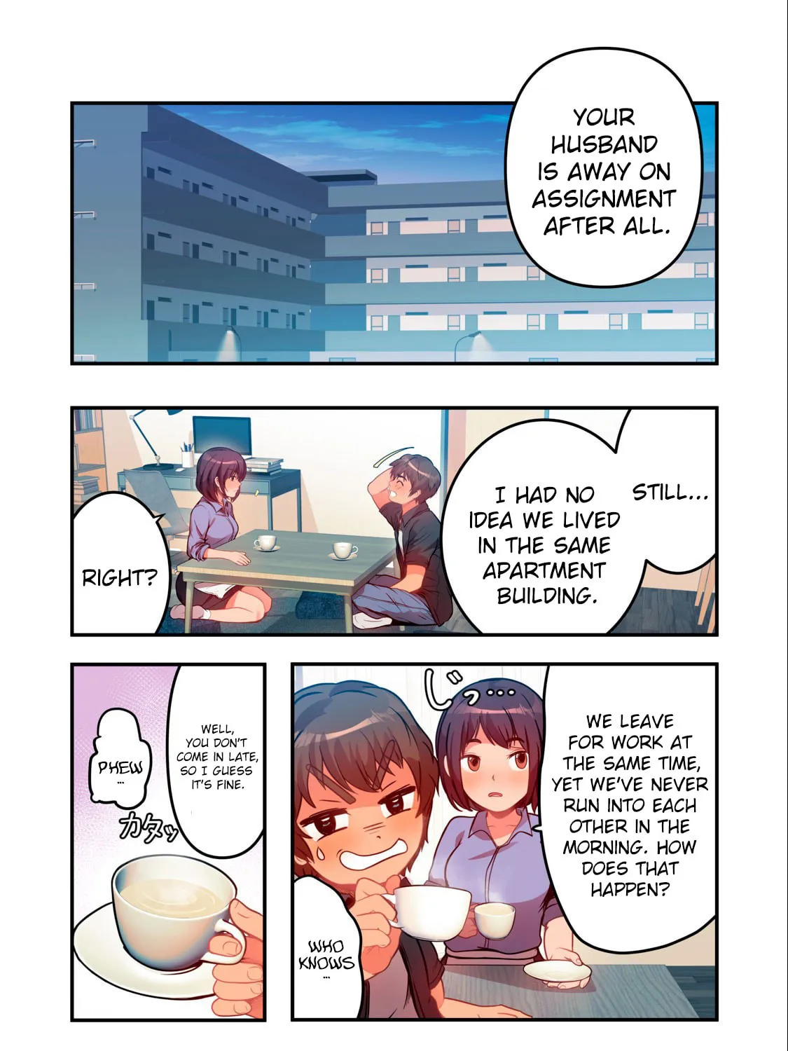 Kyou kara, Hitozuma Mansion ni Nyuukyo shimasu — Chapter 5 — Page 13