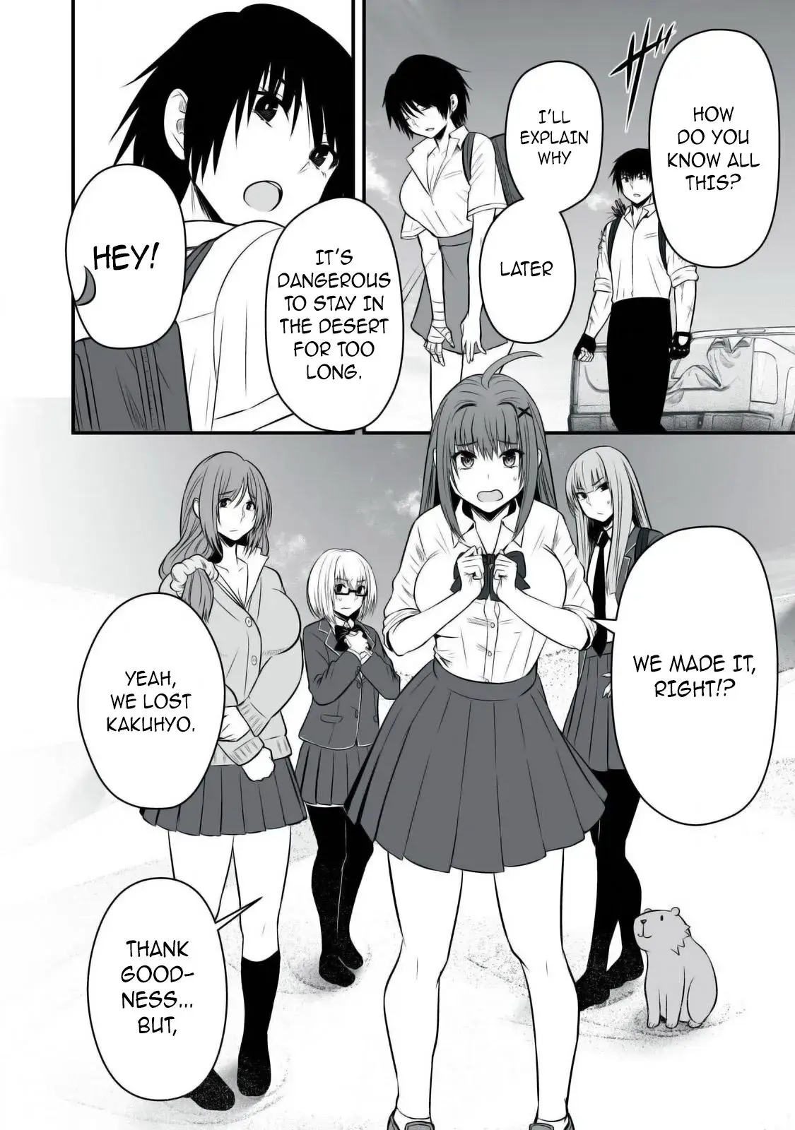 Isekai Rakuraku Survival ~Seizon Skill Kyousha no Ore ga Bishoujo Yonin to Class Mujintou Seikatsu~ — Chapter 28 — Page 4