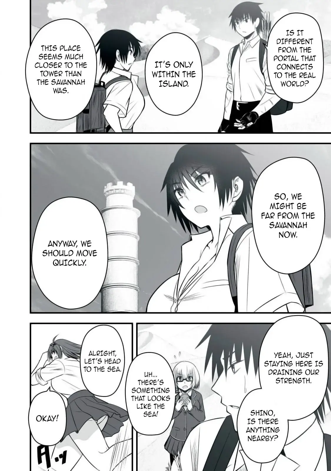 Isekai Rakuraku Survival ~Seizon Skill Kyousha no Ore ga Bishoujo Yonin to Class Mujintou Seikatsu~ — Chapter 28 — Page 6