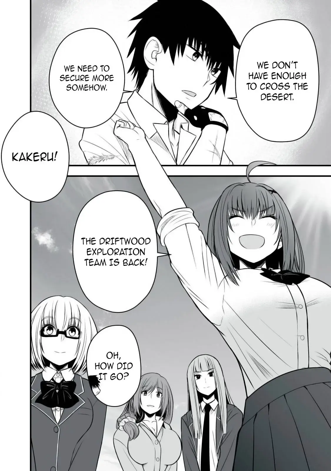 Isekai Rakuraku Survival ~Seizon Skill Kyousha no Ore ga Bishoujo Yonin to Class Mujintou Seikatsu~ — Chapter 31 — Page 2
