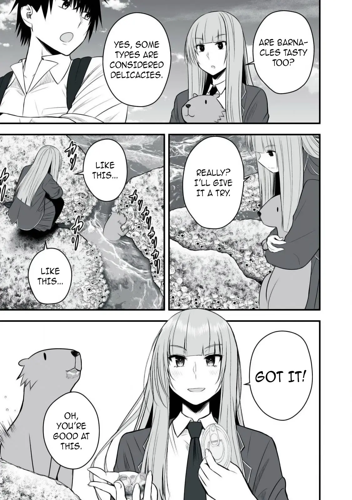 Isekai Rakuraku Survival ~Seizon Skill Kyousha no Ore ga Bishoujo Yonin to Class Mujintou Seikatsu~ — Chapter 33 — Page 7