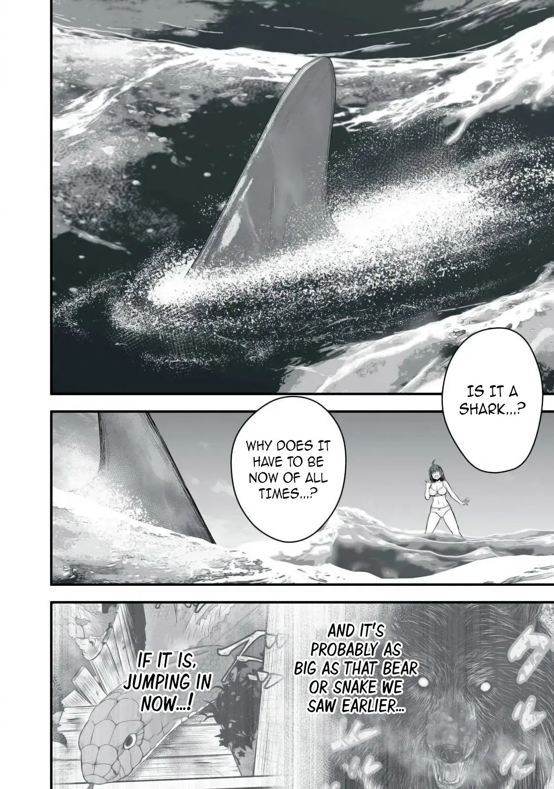 Isekai Rakuraku Survival ~Seizon Skill Kyousha no Ore ga Bishoujo Yonin to Class Mujintou Seikatsu~ — Chapter 35 — Page 2