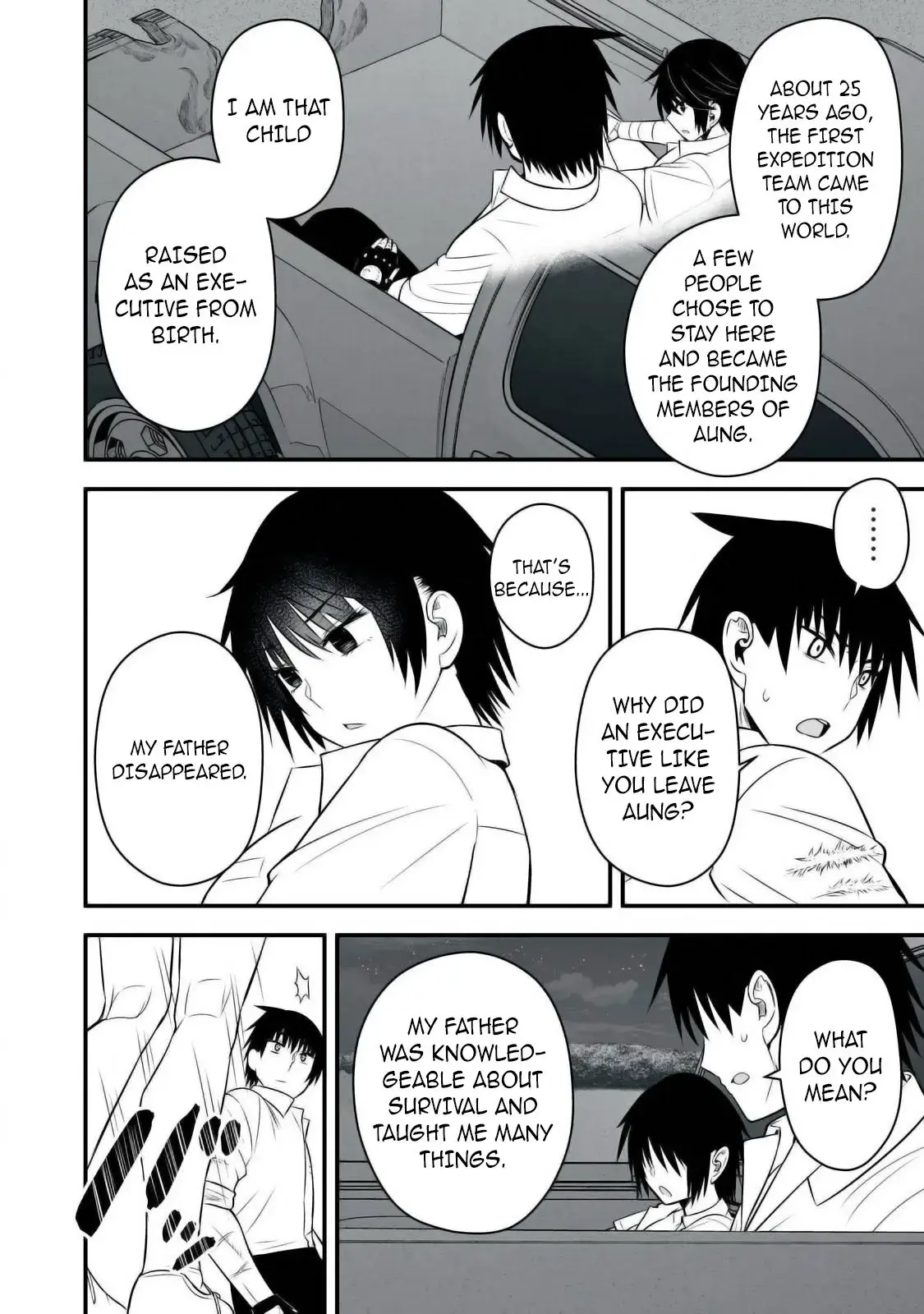 Isekai Rakuraku Survival ~Seizon Skill Kyousha no Ore ga Bishoujo Yonin to Class Mujintou Seikatsu~ — Chapter 36 — Page 2