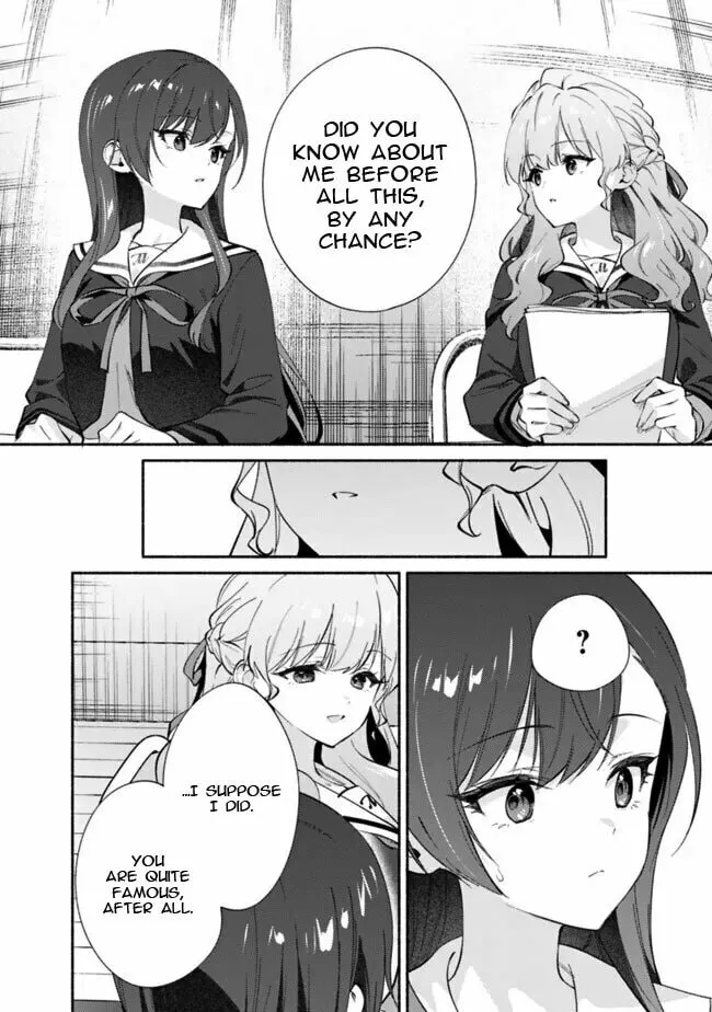 A Yuri Story About Breaking a Pretty Girl Who Keeps Insisting She Won't Lose Into Submission — Chapter 7 — Page 12
