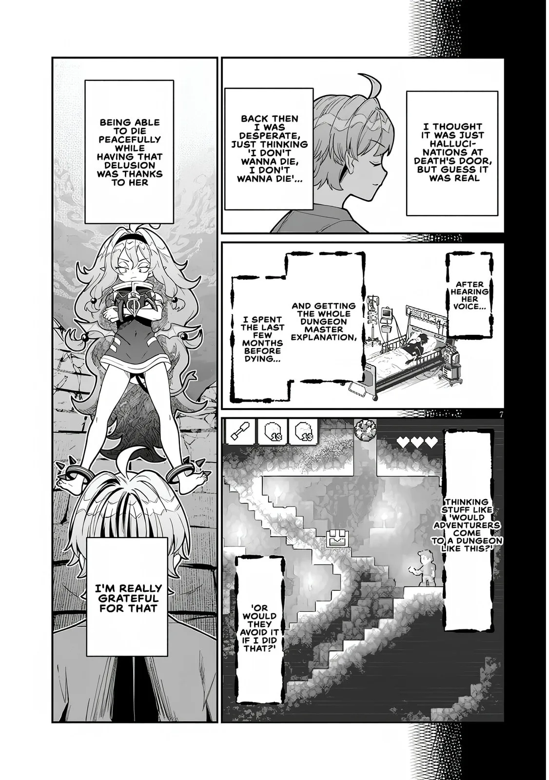 Reincarnated, I'll Make the Hot Spring Dungeon! — Chapter 1 — Page 6