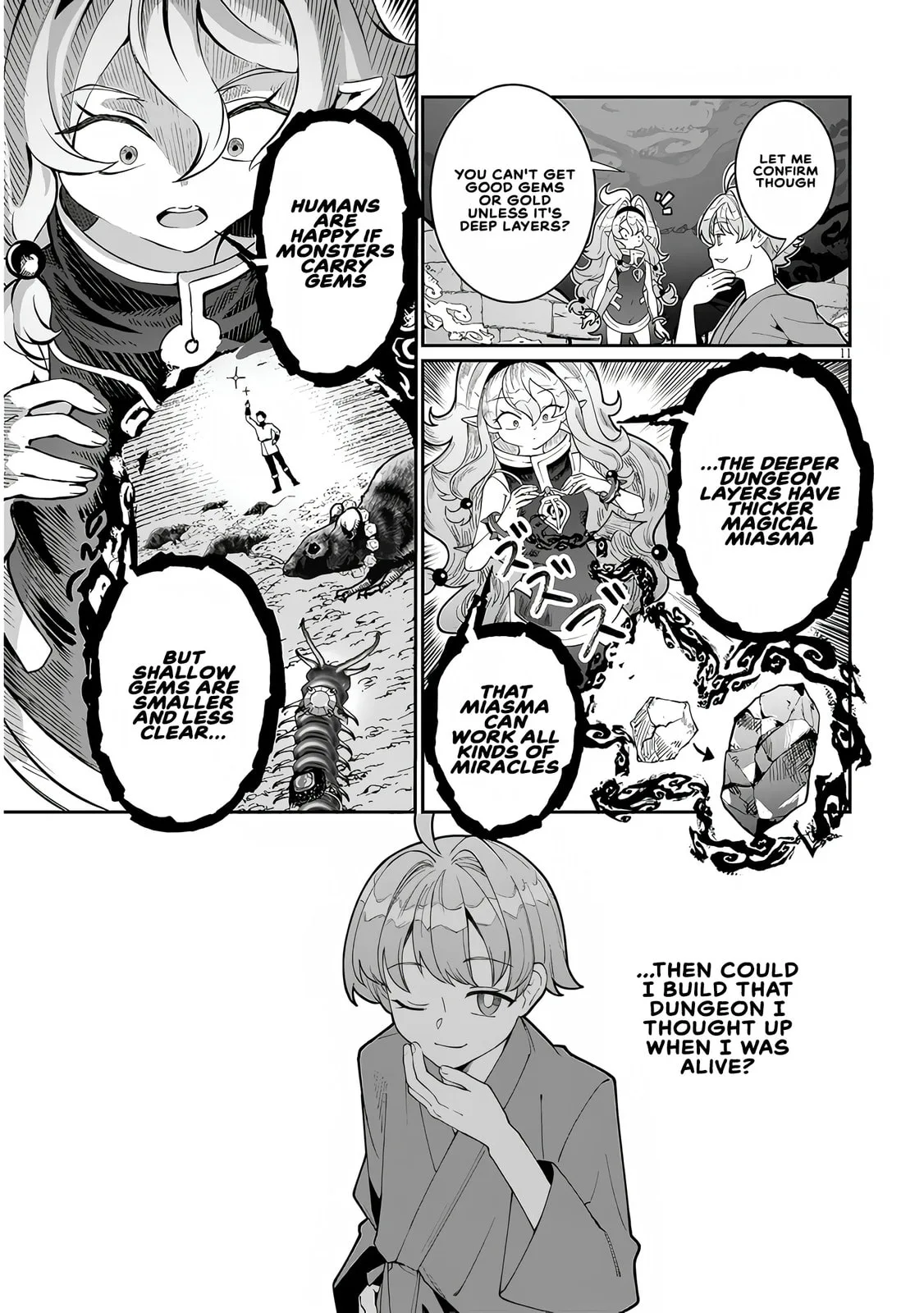 Reincarnated, I'll Make the Hot Spring Dungeon! — Chapter 1 — Page 10