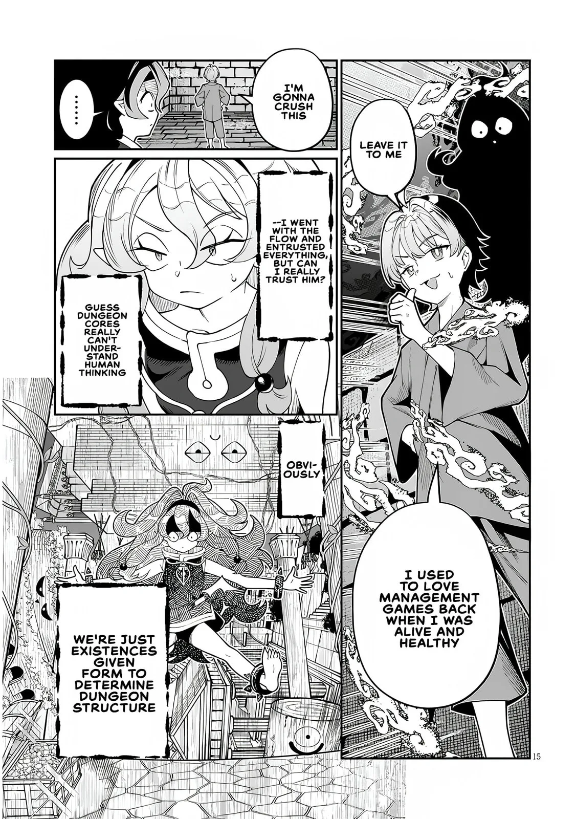 Reincarnated, I'll Make the Hot Spring Dungeon! — Chapter 1 — Page 14