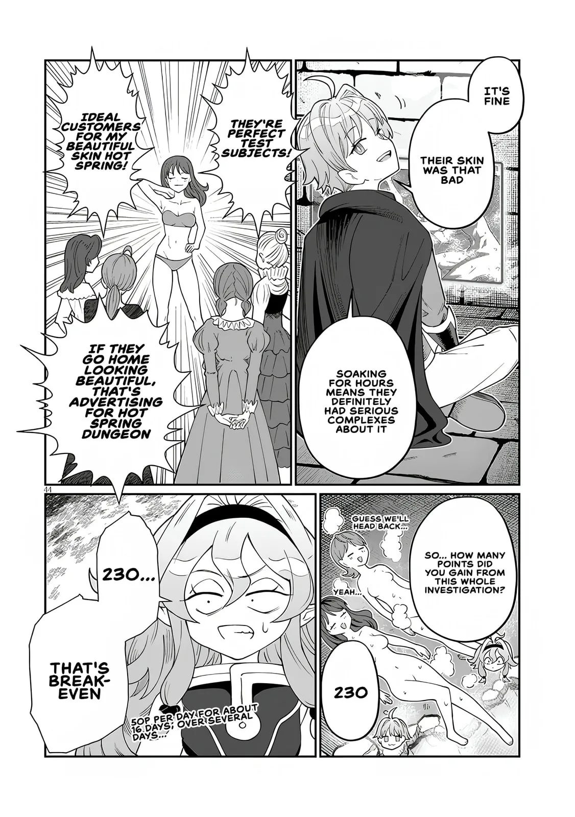 Reincarnated, I'll Make the Hot Spring Dungeon! — Chapter 1 — Page 41
