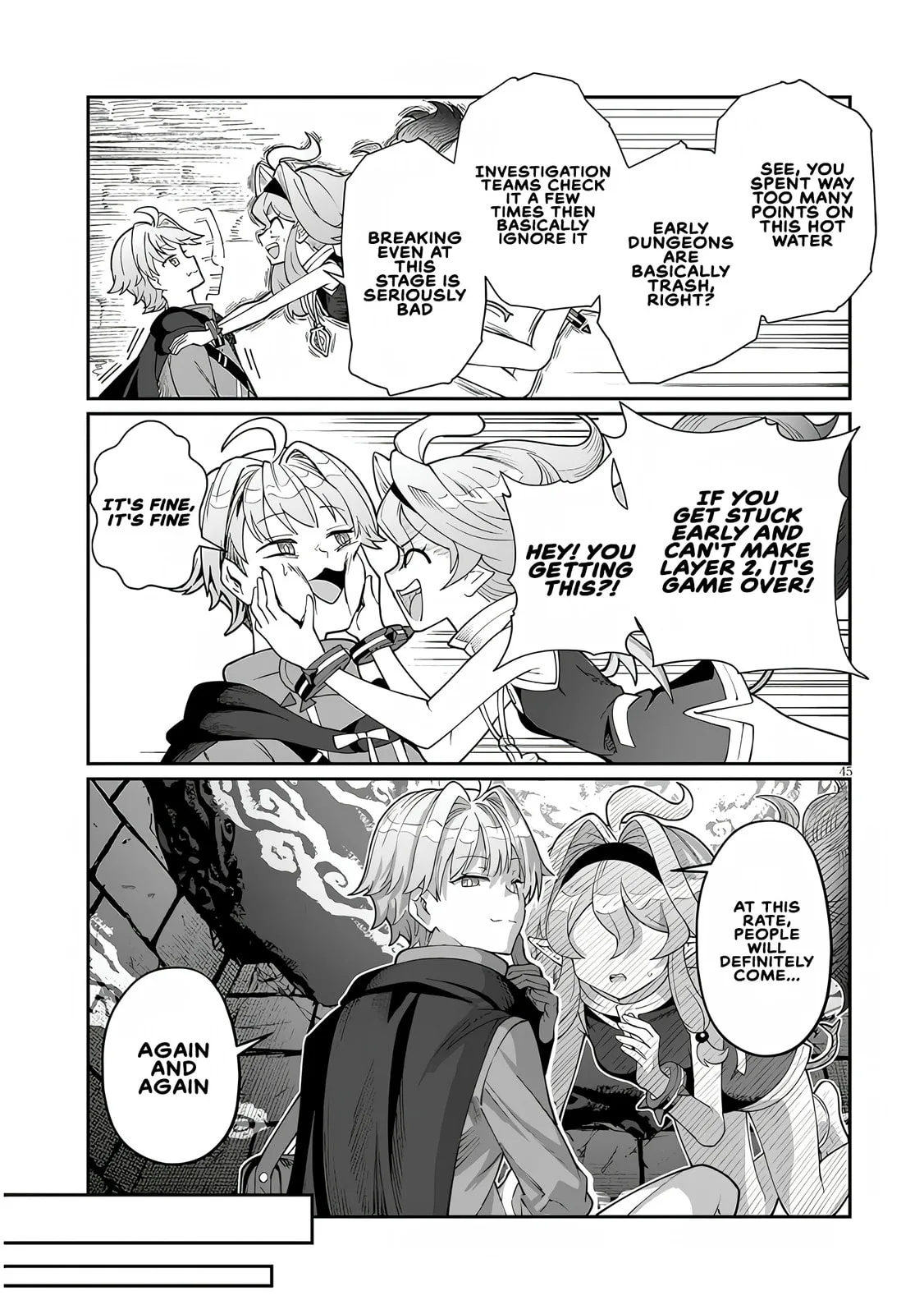 Reincarnated, I'll Make the Hot Spring Dungeon! — Chapter 1 — Page 42