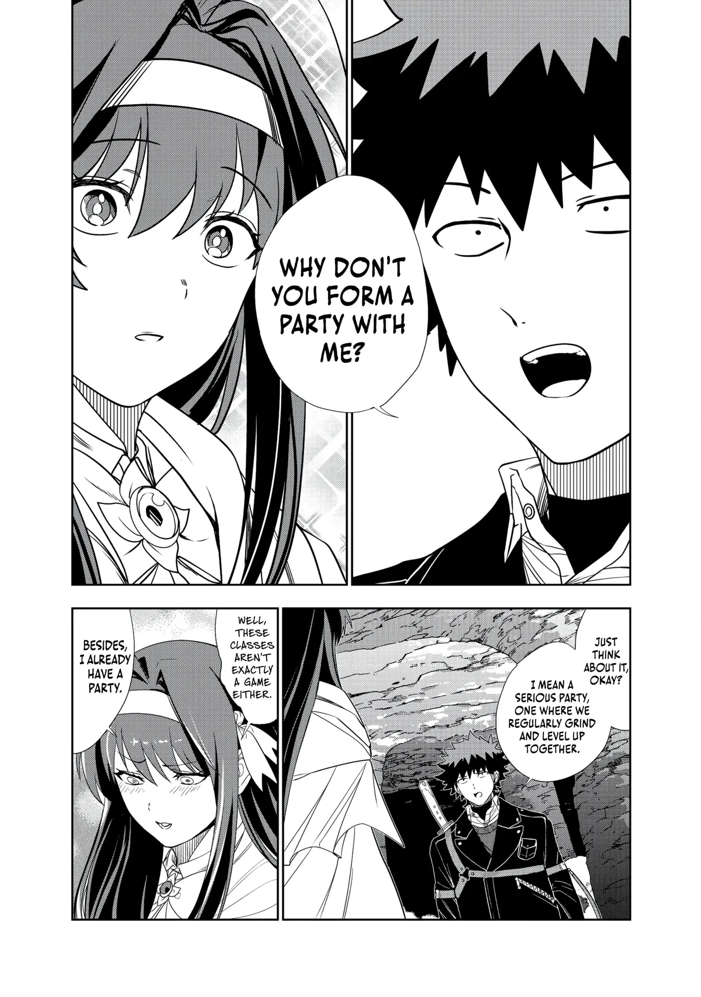Dungeon Gakuen no Teihen ni Tensei Shita kedo, Naze ka Ore ni wa Kouryaku Hon ga Aru — Chapter 27 — Page 24