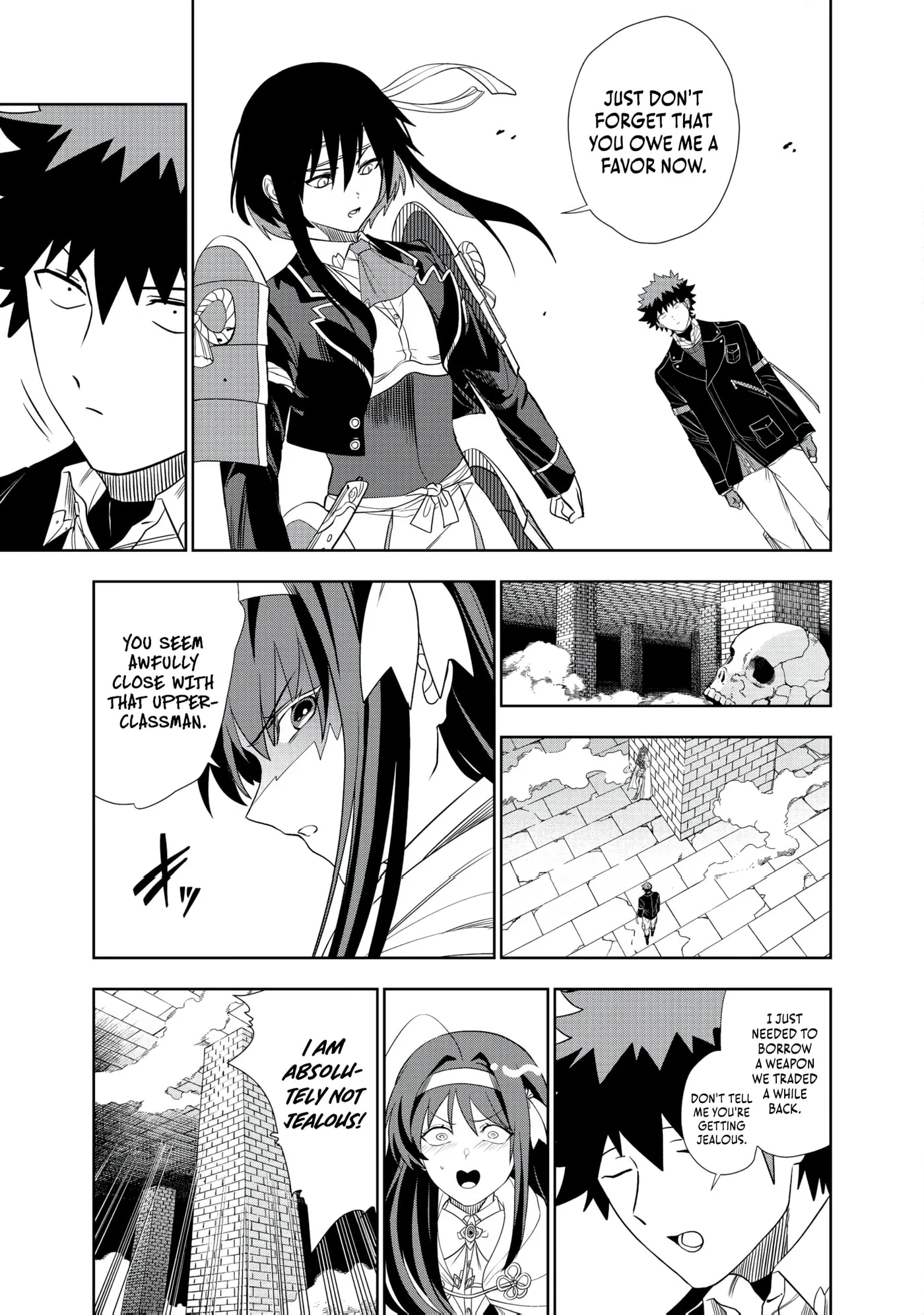 Dungeon Gakuen no Teihen ni Tensei Shita kedo, Naze ka Ore ni wa Kouryaku Hon ga Aru — Chapter 27 — Page 27