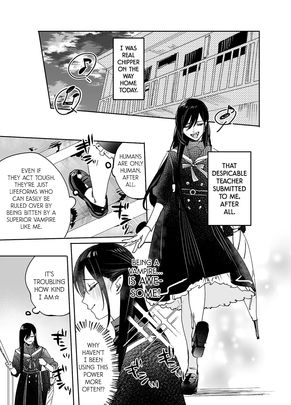 Girls × Vampire — Chapter 17 — Page 1