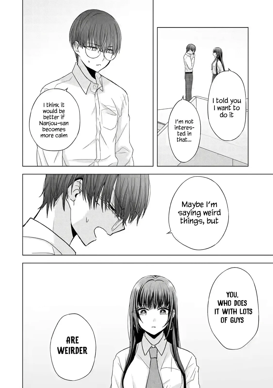 Nanjou-san Wants to Be Held by Me — Chapter 1 — Page 34