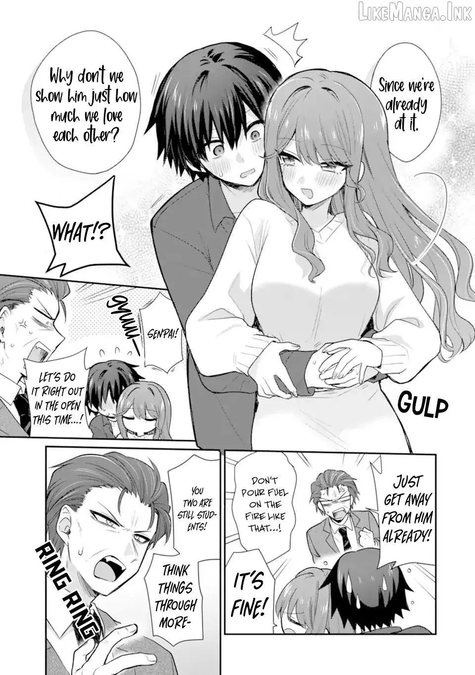 Osake to Senpai Kanojo to no Amaama Doukyo Lovecome wa Nijuusai ni Natte kara — Chapter 8 — Page 9