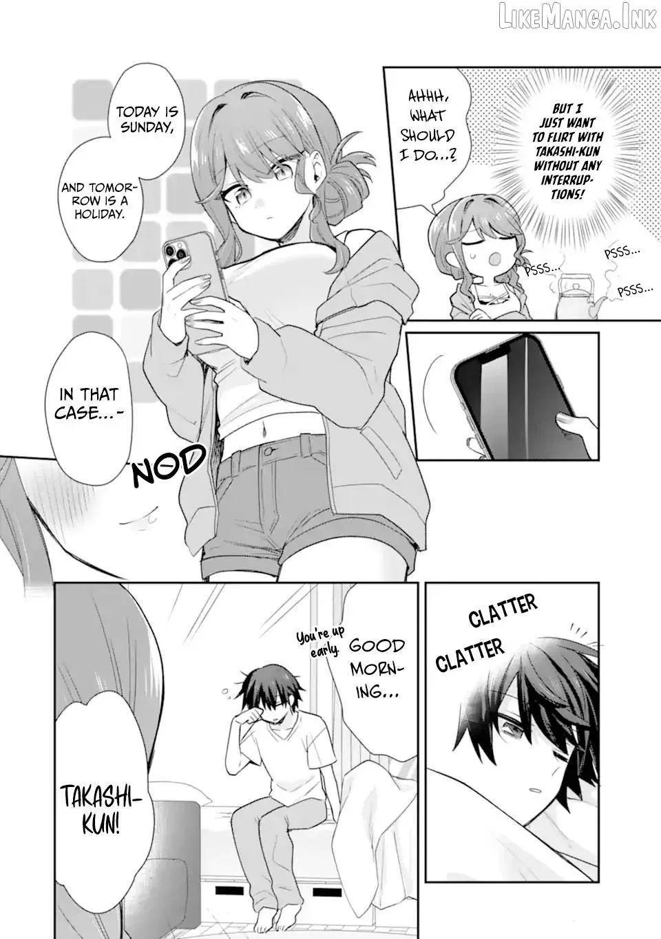 Osake to Senpai Kanojo to no Amaama Doukyo Lovecome wa Nijuusai ni Natte kara — Chapter 8 — Page 16