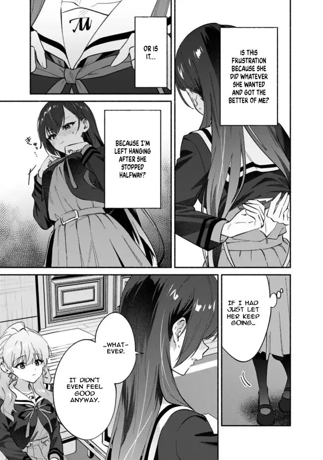 A Yuri Story About Breaking a Pretty Girl Who Keeps Insisting She Won't Lose Into Submission — Chapter 8 — Page 13