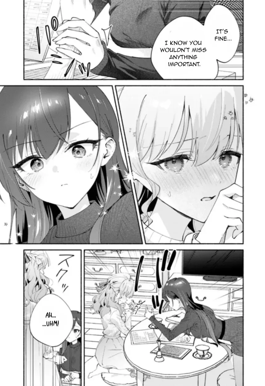 A Yuri Story About Breaking a Pretty Girl Who Keeps Insisting She Won't Lose Into Submission — Chapter 9 — Page 17