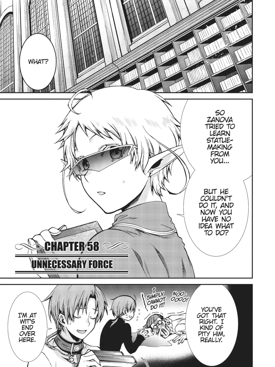 Mushoku Tensei: Jobless Reincarnation — Chapter 58 — Page 1