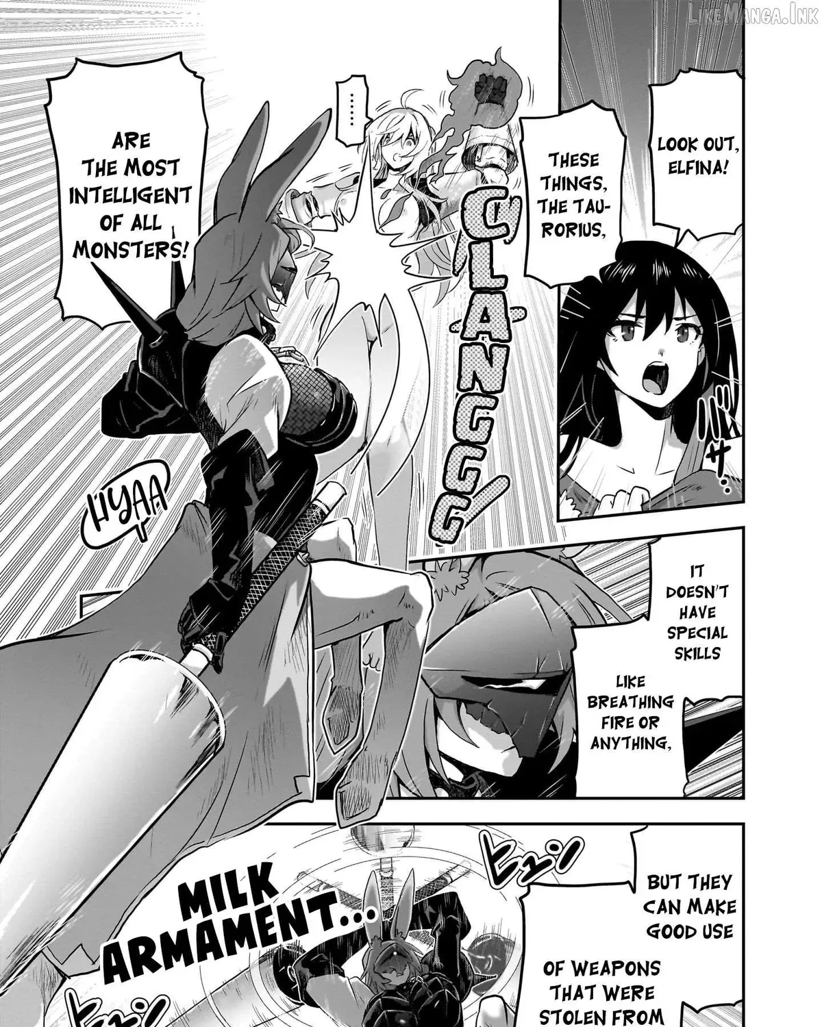 Milk-shibori Hunter no Isekai Sakunyuuki -Nouka no Saenai Otoko ga Arayuru Shuzoku no Chiku-B o Moteasobi-toriko ni Suru- — Chapter 9 — Page 49
