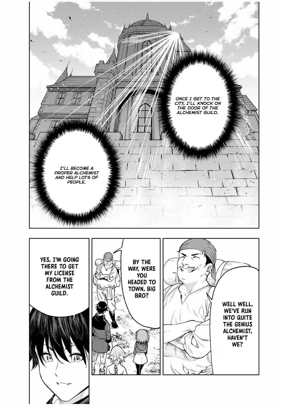 An Alchemist Who Escaped from a Depopulated Village is Revealed to be the Strongest in the City — Chapter 1 — Page 10