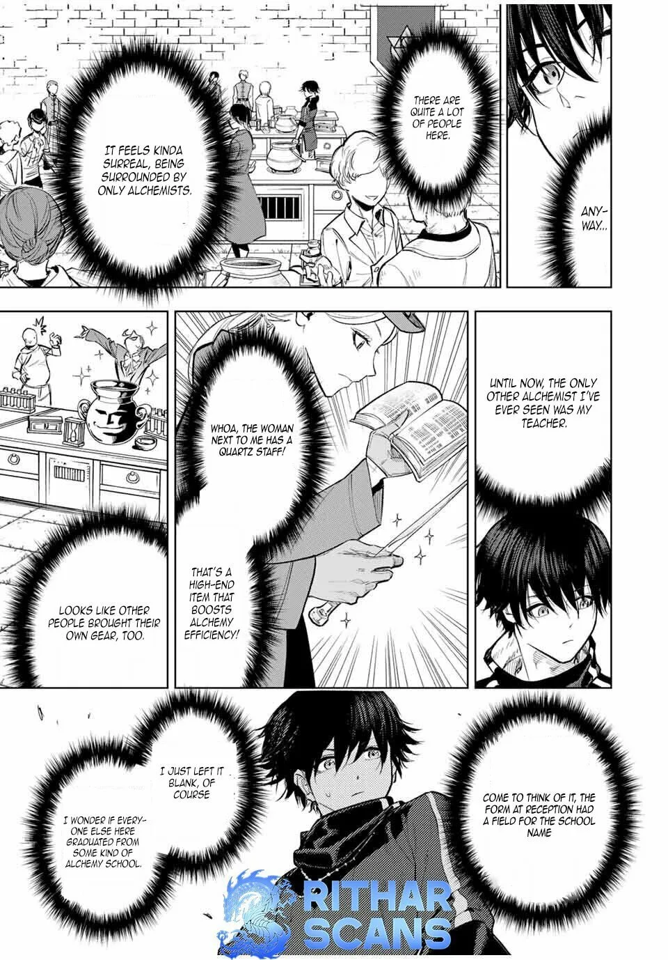 An Alchemist Who Escaped from a Depopulated Village is Revealed to be the Strongest in the City — Chapter 2 — Page 7