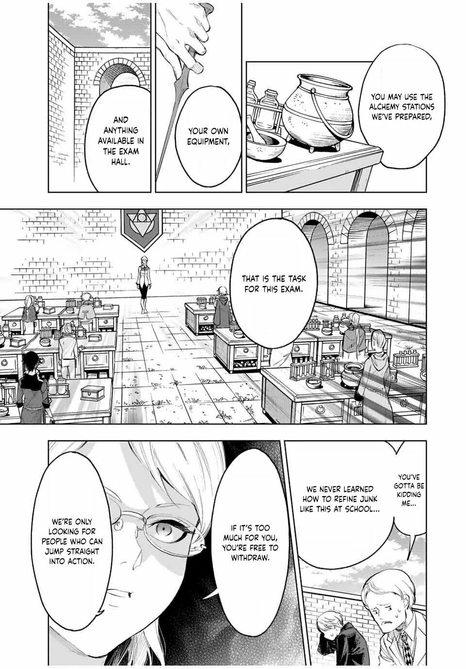 An Alchemist Who Escaped from a Depopulated Village is Revealed to be the Strongest in the City — Chapter 2 — Page 11