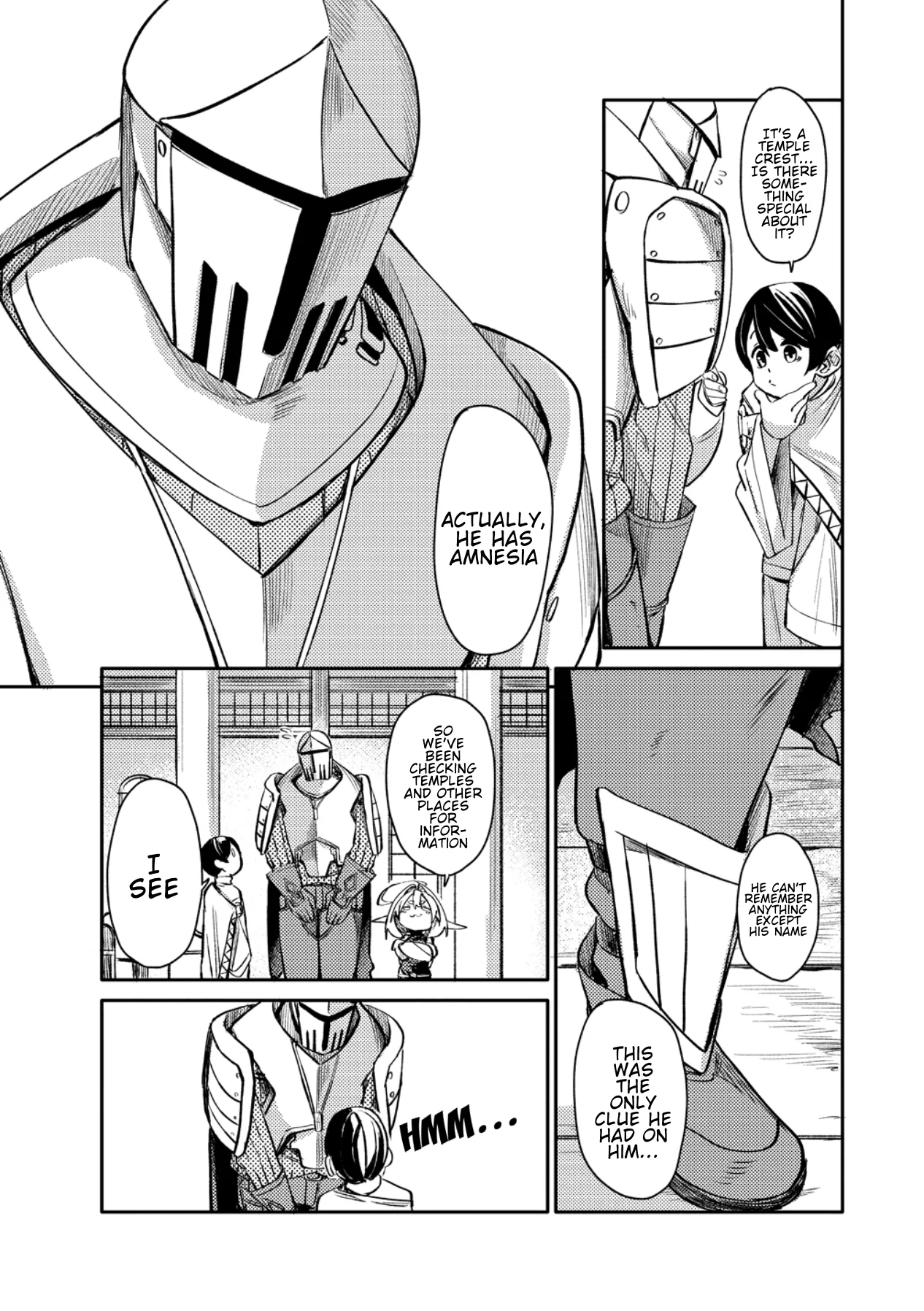 The Elf Picked Up a Heavy Knight. — Chapter 1 — Page 19