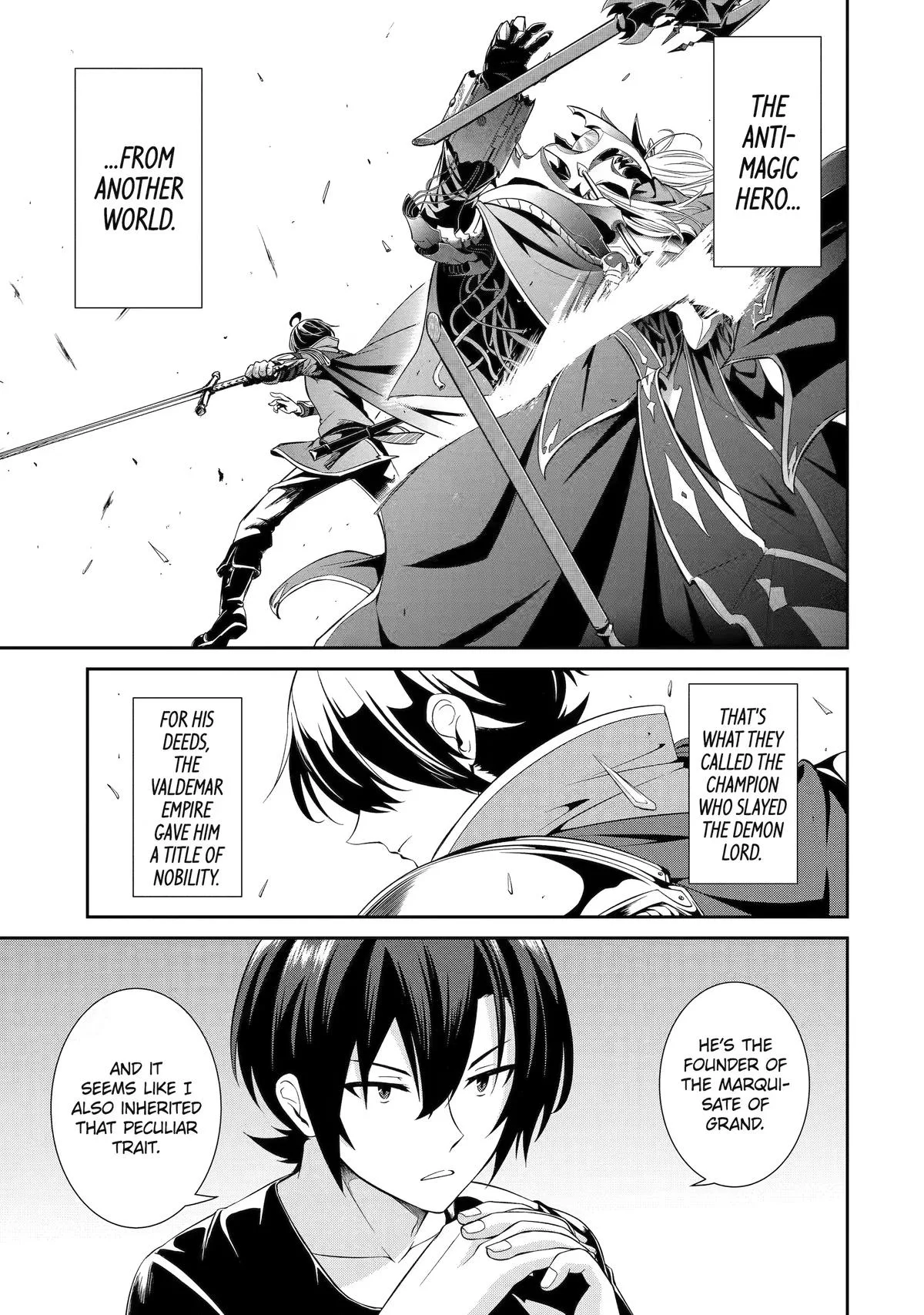 Trained to be the Ultimate Anti-magic Spellblade — Chapter 3 — Page 18