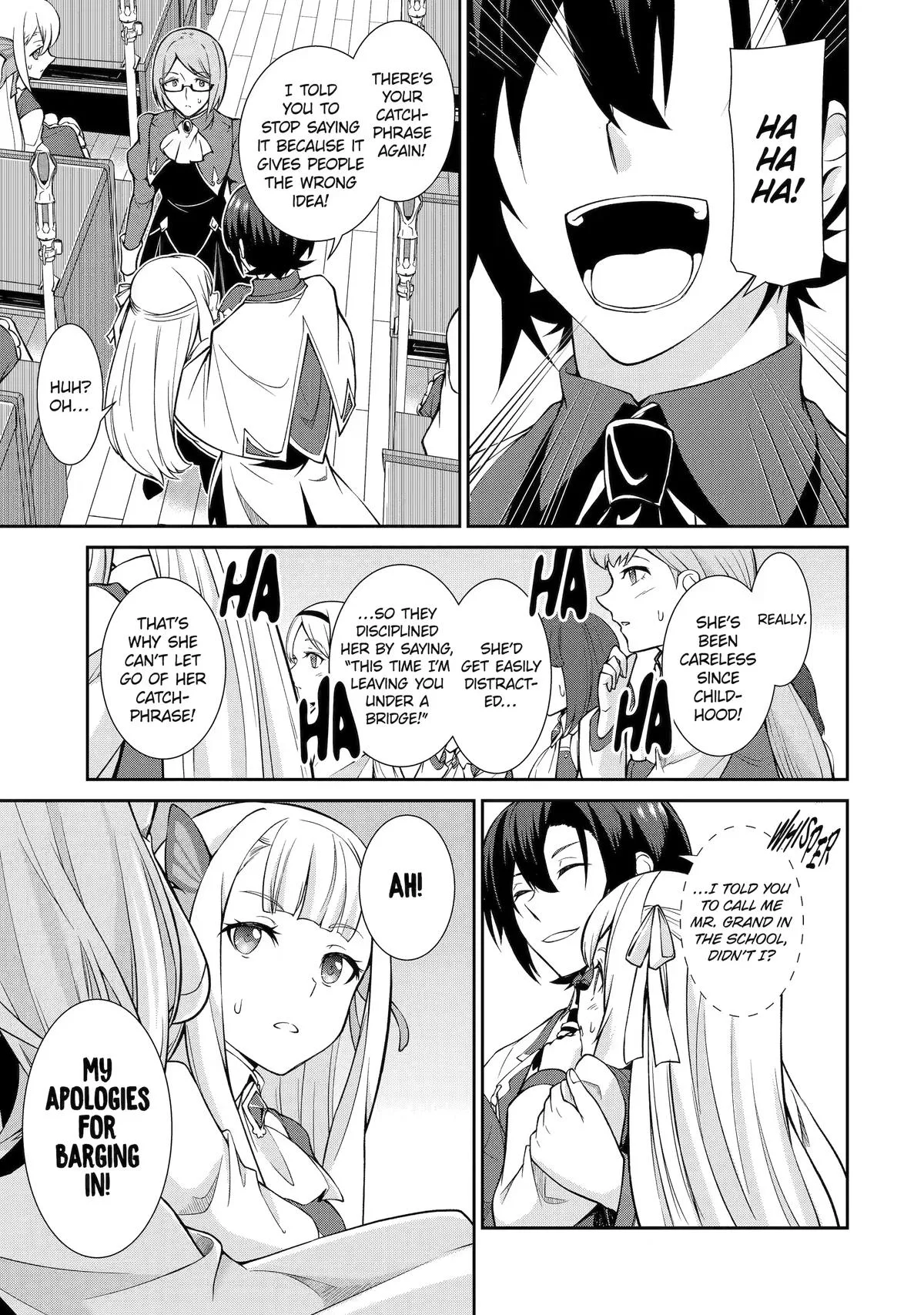 Trained to be the Ultimate Anti-magic Spellblade — Chapter 4 — Page 15