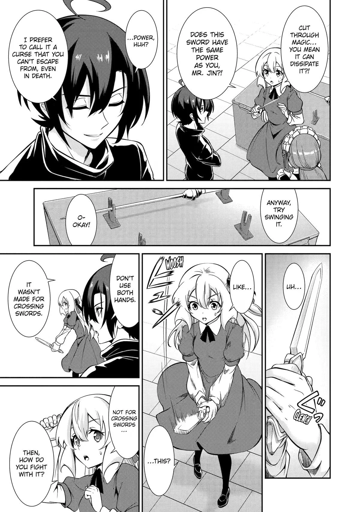 Trained to be the Ultimate Anti-magic Spellblade — Chapter 5 — Page 33
